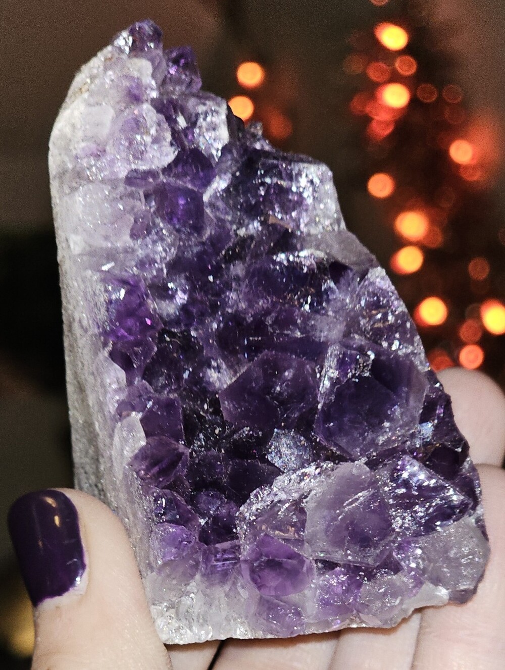NEW✨ Deep Jelly Saturated Purple Brazilian Amethyst Cutbase-ON SALE $38 Orig $67